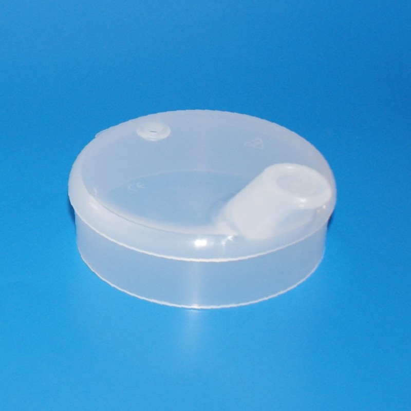 Deckel für Schnabelbecher 12 x 10 mm Öffnung kurzes Mundstück