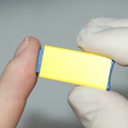 Sicherheitslanzetten 26 G 0,45 x 1,8 mm gelb, Nadel (100 Stück) 