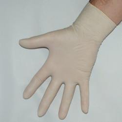 Latex Handschuhe puderfrei unsteril klein (100 Stück) 